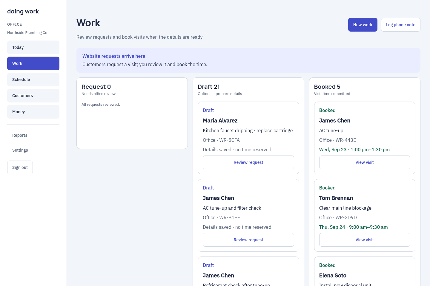 API in Doing Work